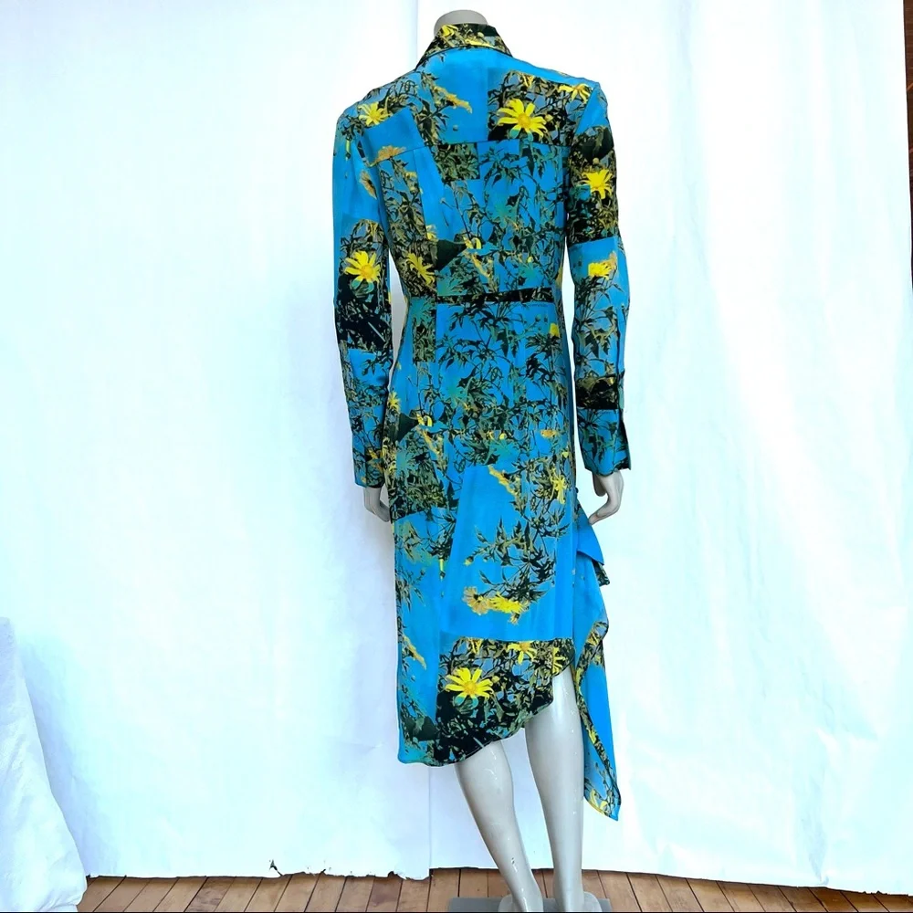 TOPSHOP floral Shirt Dress - Picture 6 of 16